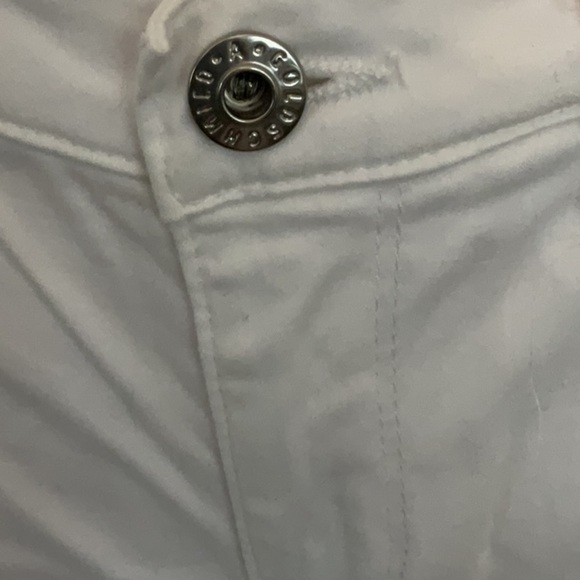 Ag Adriano Goldschmied The Stilt crop Cigarette crop white  size 27 - Picture 3 of 7